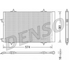 DCN21020 DENSO Конденсатор, кондиционер