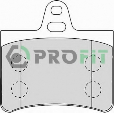 5000-1413 PROFIT Комплект тормозных колодок, дисковый тормоз
