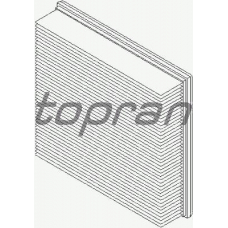 205 214 TOPRAN Воздушный фильтр