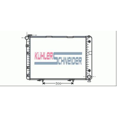 0303501 KUHLER SCHNEIDER Радиатор, охлаждение двигател