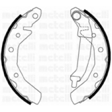 53-0046 METELLI Комплект тормозных колодок