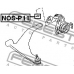 NOS-P11 FEBEST Ремкомплект, поворотный кулак