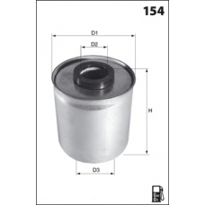 ELG5514 MECAFILTER Топливный фильтр