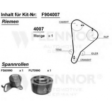 F904007 FLENNOR Комплект ремня грм