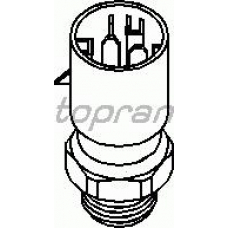 202 354 TOPRAN Термовыключатель, вентилятор радиатора