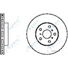 DSK753 APEC Тормозной диск