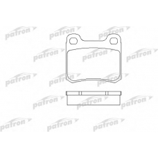 PBP328 PATRON Комплект тормозных колодок, дисковый тормоз