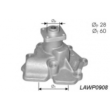 LAWP0908 TRW Водяной насос