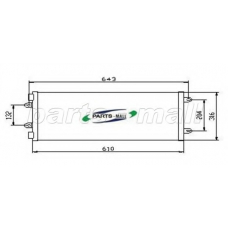 PXNCX-031G Parts mall Конденсатор, кондиционер