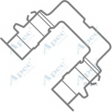 KIT531 APEC Комплектующие, тормозные колодки