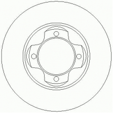 D2472 ROULUNDS Тормозной диск