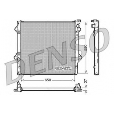 DRM50047 DENSO Радиатор, охлаждение двигателя