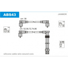ABS43 JANMOR Комплект проводов зажигания