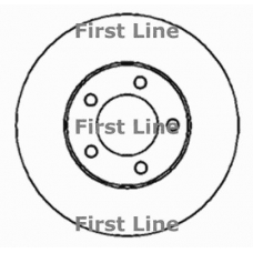 FBD1455 FIRST LINE Тормозной диск
