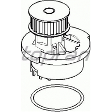 202 278 TOPRAN Водяной насос
