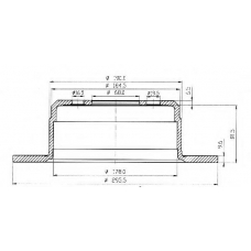 BDC1030 QUINTON HAZELL Тормозной диск