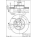 BS 8138 BRECO Тормозной диск