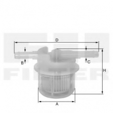 ZP 8060 FP FIL FILTER Топливный фильтр