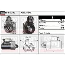 DRS0289 DELCO REMY Стартер