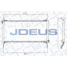 711M70 JDEUS Конденсатор, кондиционер