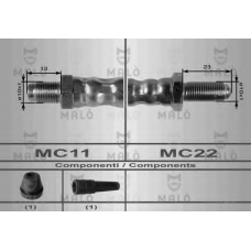 8461 Malo Тормозной шланг