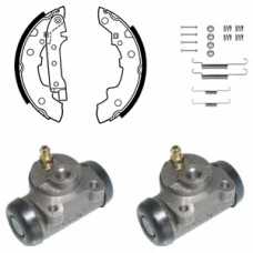 KP663 DELPHI Комплект тормозных колодок