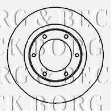 BBD5116 BORG & BECK Тормозной диск