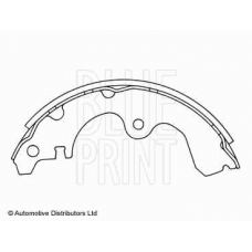 ADT34143 BLUE PRINT Комплект тормозных колодок