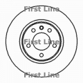 FBD596 FIRST LINE Тормозной диск