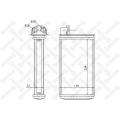 10-35059-SX STELLOX Теплообменник, отопление салона