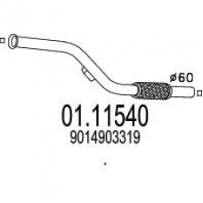 01.11540 MTS Труба выхлопного газа