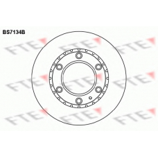 BS7134B FTE Тормозной диск