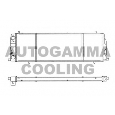 103214 AUTOGAMMA Радиатор, охлаждение двигателя