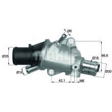 TI 139 88 MAHLE Термостат, охлаждающая жидкость