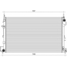 350213112100 MAGNETI MARELLI Радиатор, охлаждение двигателя