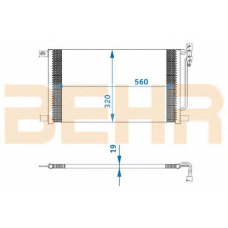 7402004 BEHR Condenser