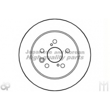 0993-4202 ASHUKI Тормозной диск