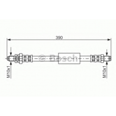 1 987 476 840 BOSCH Тормозной шланг