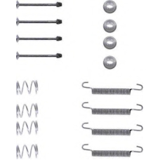 8DZ 355 201-731 HELLA PAGID Комплектующие, стояночная тормозная система