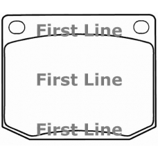 FBP1105 FIRST LINE Комплект тормозных колодок, дисковый тормоз