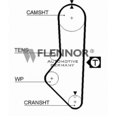 4965 FLENNOR Ремень ГРМ