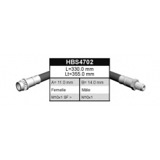 HBS4702 QUINTON HAZELL Тормозной шланг