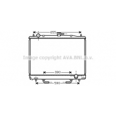 MT2170 AVA Радиатор, охлаждение двигателя