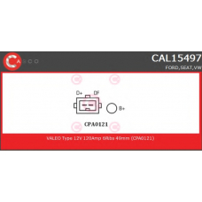 CAL15497 CASCO Генератор