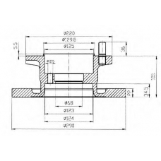 BSF4759 QUINTON HAZELL Тормозной диск