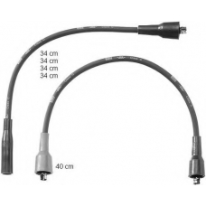 ZEF757 BERU Комплект проводов зажигания