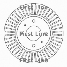 FBD1613 FIRST LINE Тормозной диск