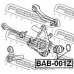 BAB-001Z FEBEST Подвеска, рычаг независимой подвески колеса