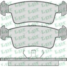 05P311 LPR Комплект тормозных колодок, дисковый тормоз