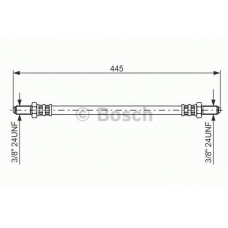 1 987 476 468 BOSCH Тормозной шланг